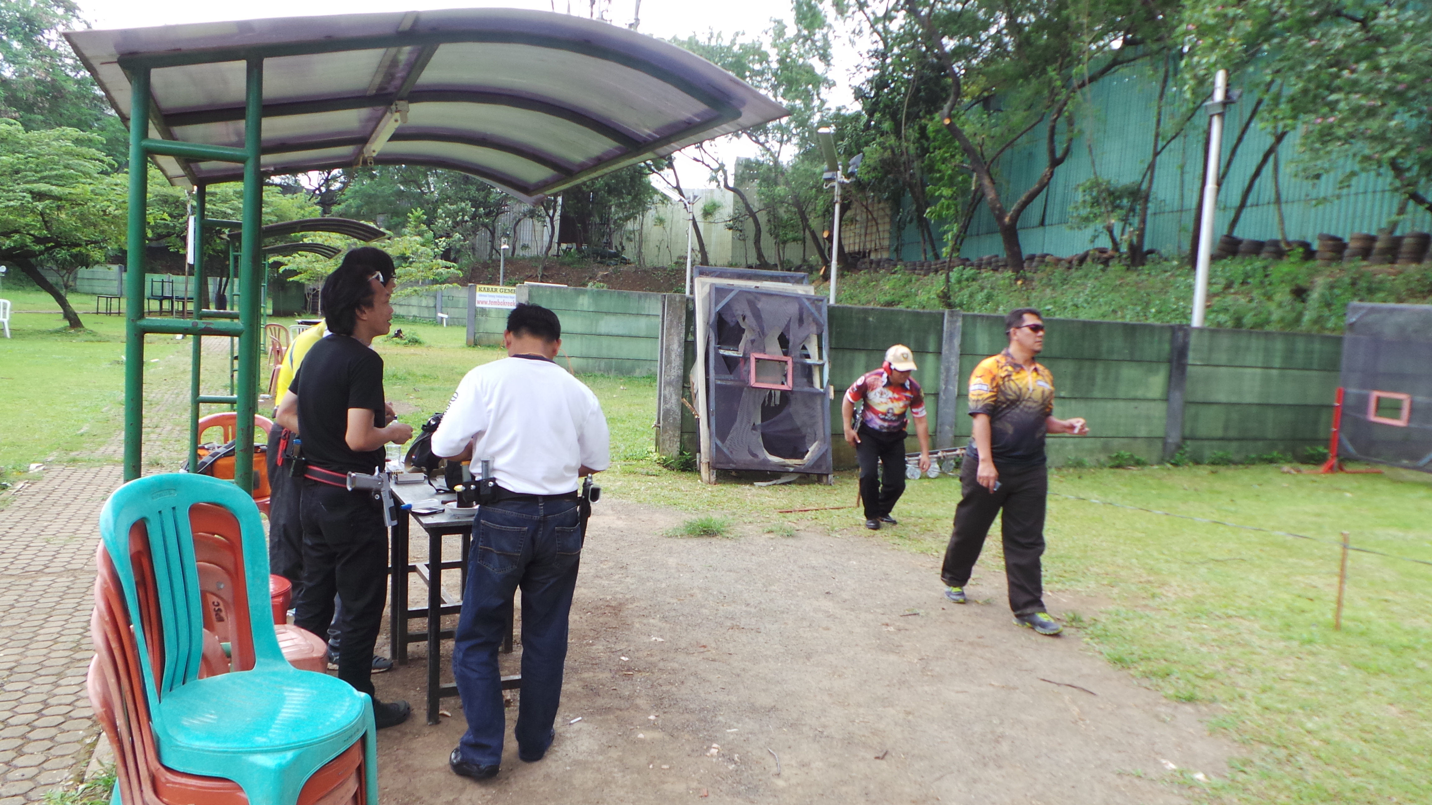 Latihan bersama tembak reaksi DKI @ lapangan tembak Senayan 24-04-2015